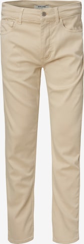 Pantalon chino Salsa Jeans en beige : devant