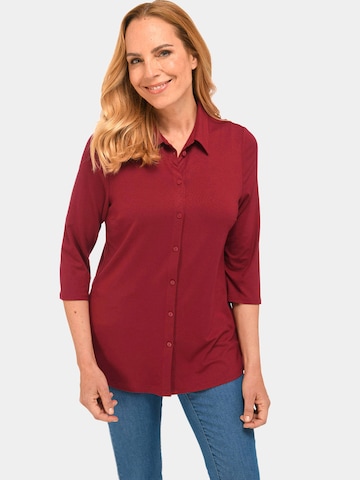 Goldner Blouse in Rood: voorkant