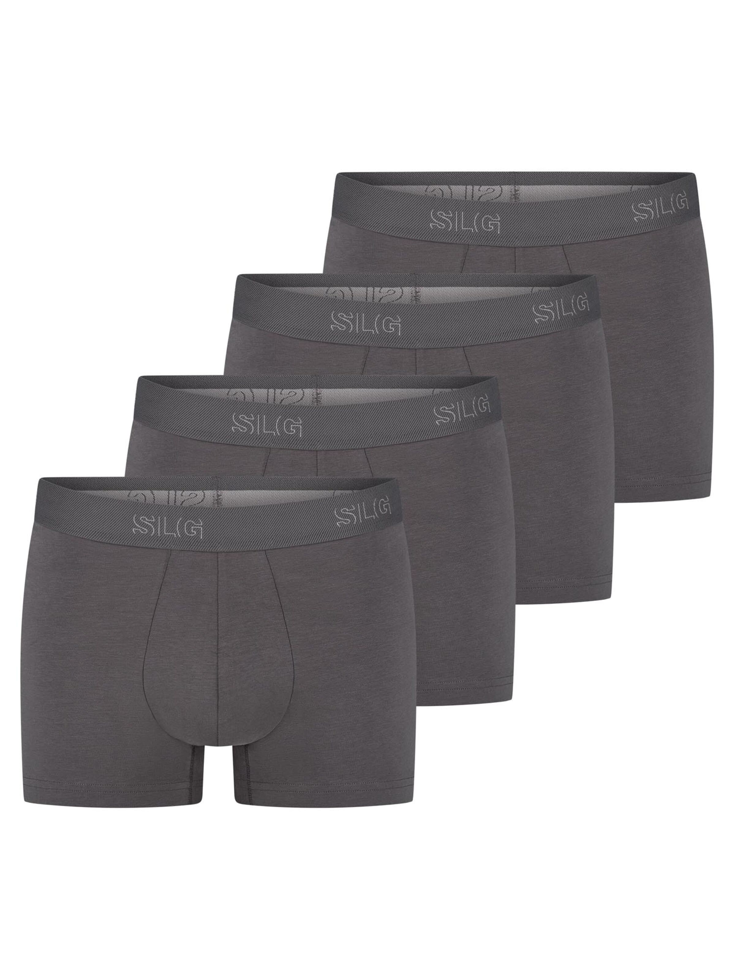 SLOGGI Boxershorts 'SLG Base'‌‌‌‌‌‌‌‌ in Grau: Vorderseite