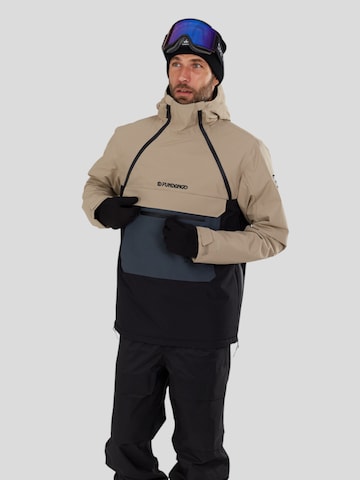 Fundango Udendørsjakke 'Hydra ECO Anorak' i grå: forside