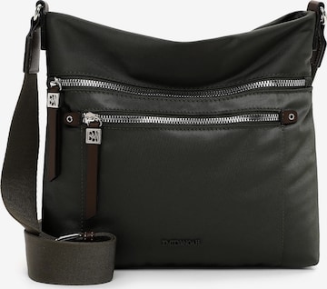 Borsa a tracolla di Emily & Noah in verde: frontale