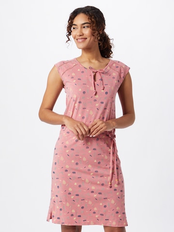 Ragwear - Vestido de verano 'Tetuan' en rosa: frente