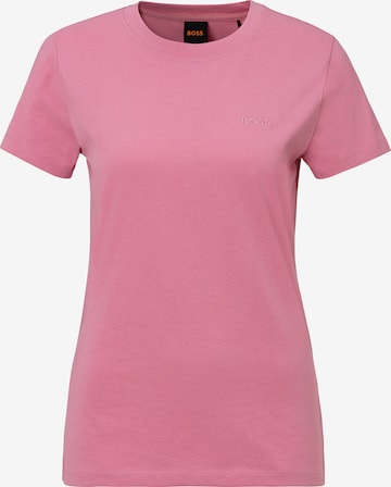 BOSS T-Shirt 'C_Esogo_1' in Pink: Vorderseite