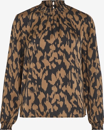 Chemisier VILA en marron : devant