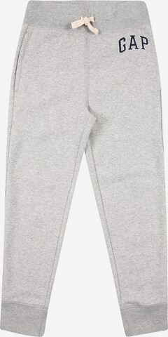 Effilé Pantalon 'HERITAGE' GAP en gris : devant