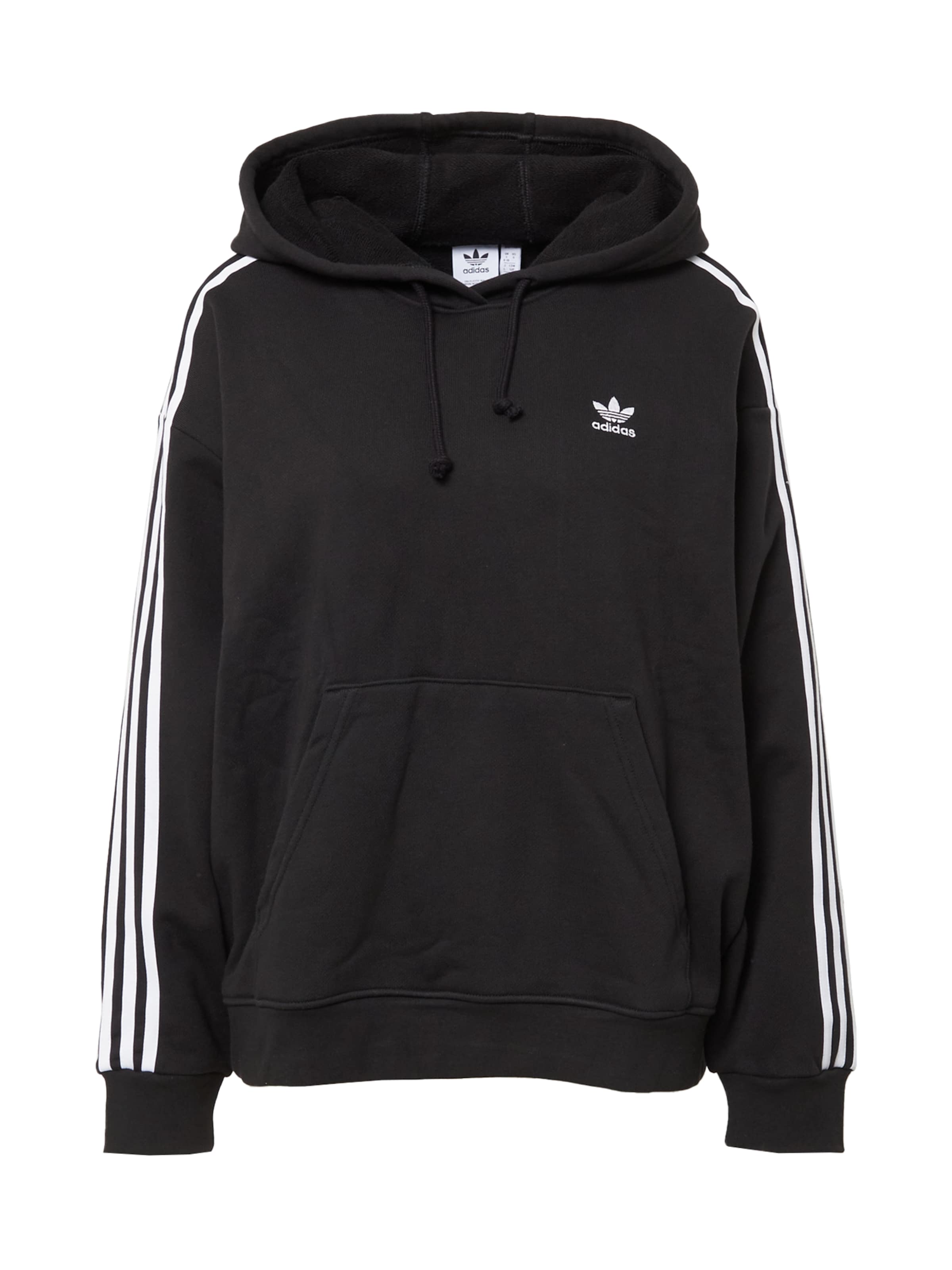 ADIDAS ORIGINALS Sweatshirt 'Adicolor Classics ' in Schwarz: Vorderseite