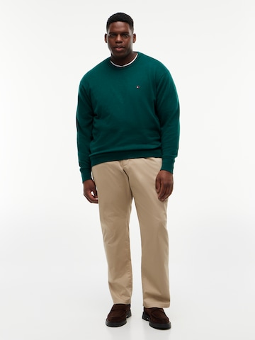 TOMMY HILFIGER Pulóver - zöld