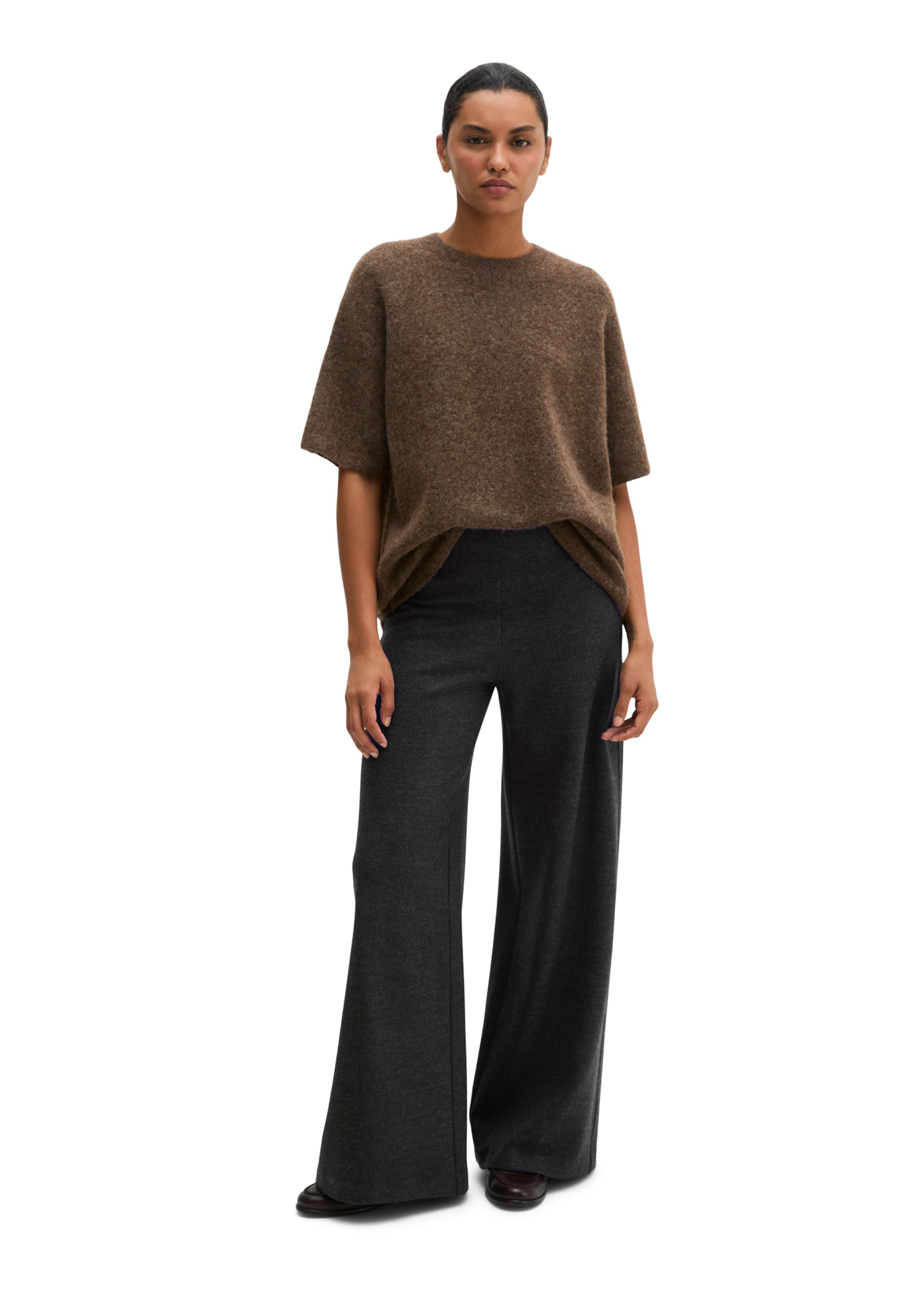 Marc O'Polo Sweater in Brown: front