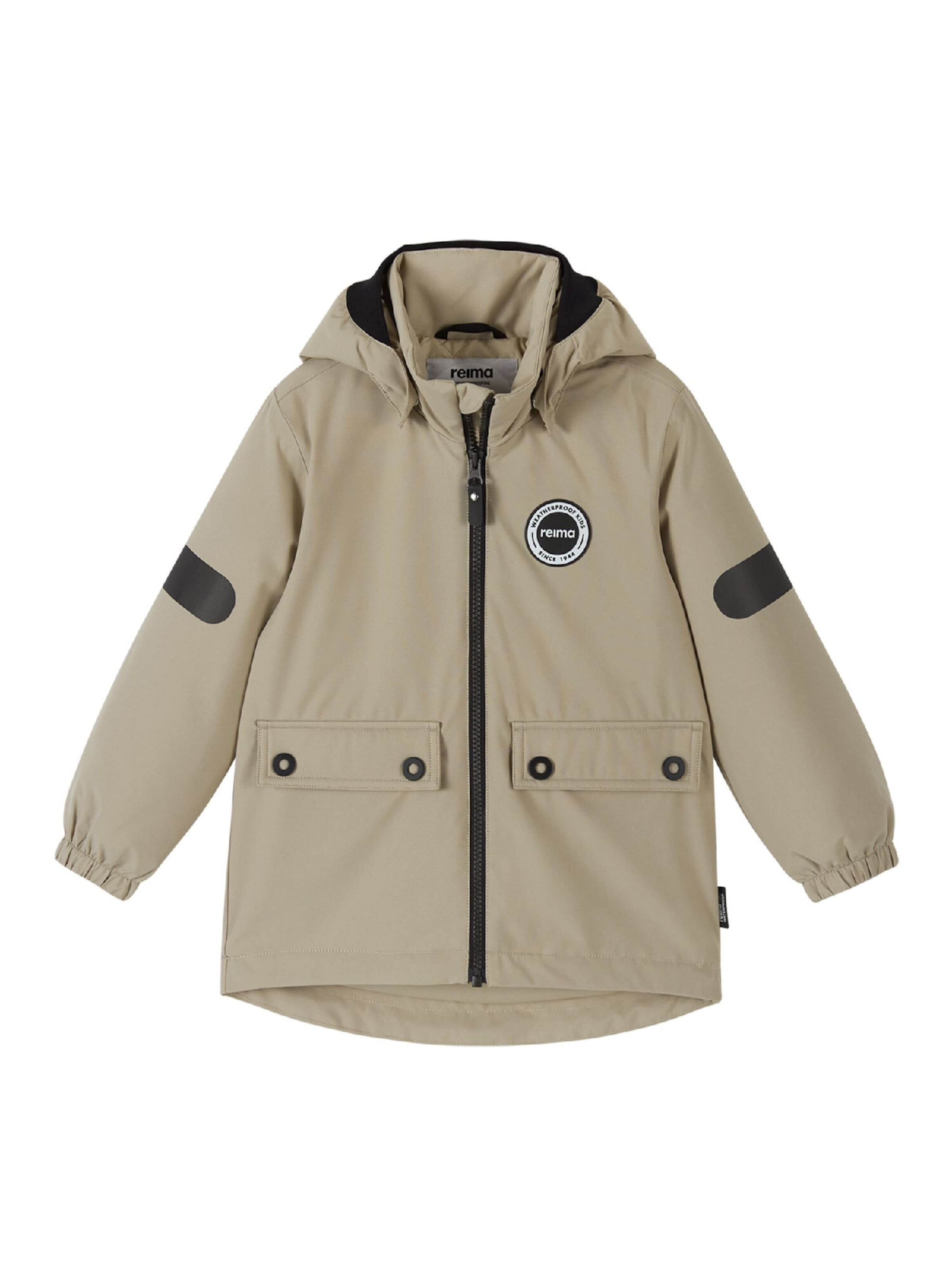 Reima Functionele jas 'Symppis' in Beige: voorkant