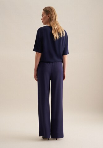 SEIDENSTICKER Loosefit Hose 'Schwarze Rose' in Blau