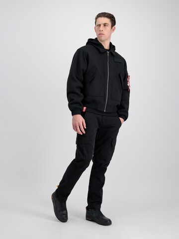 ALPHA INDUSTRIES Kevad-sügisjope, värv must