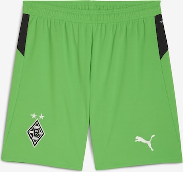 Pantalon de sport 'Borussia Mönchengladbach 25/26' PUMA en vert : devant