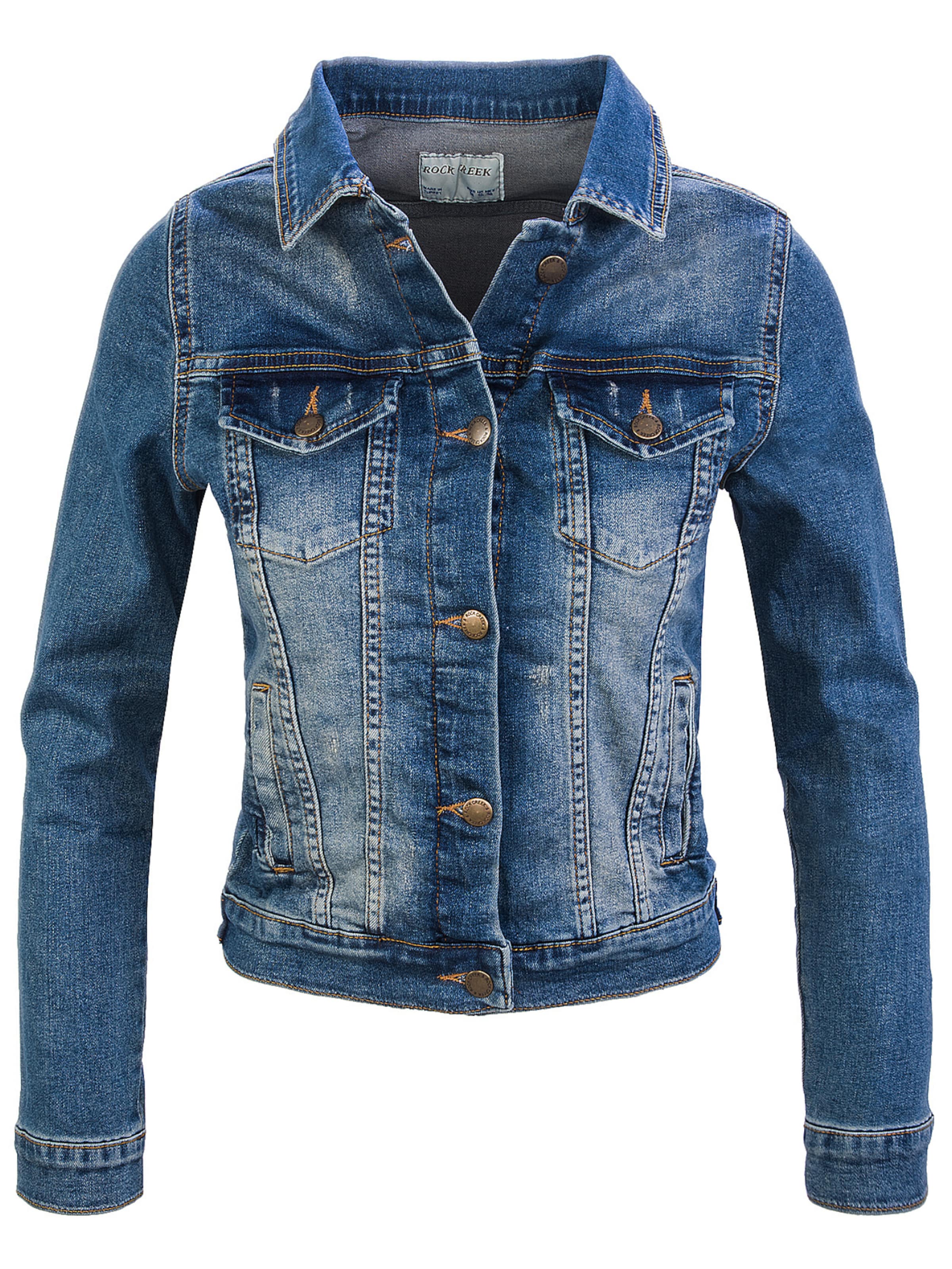 Rock Creek Jacke in Blau: Vorderseite