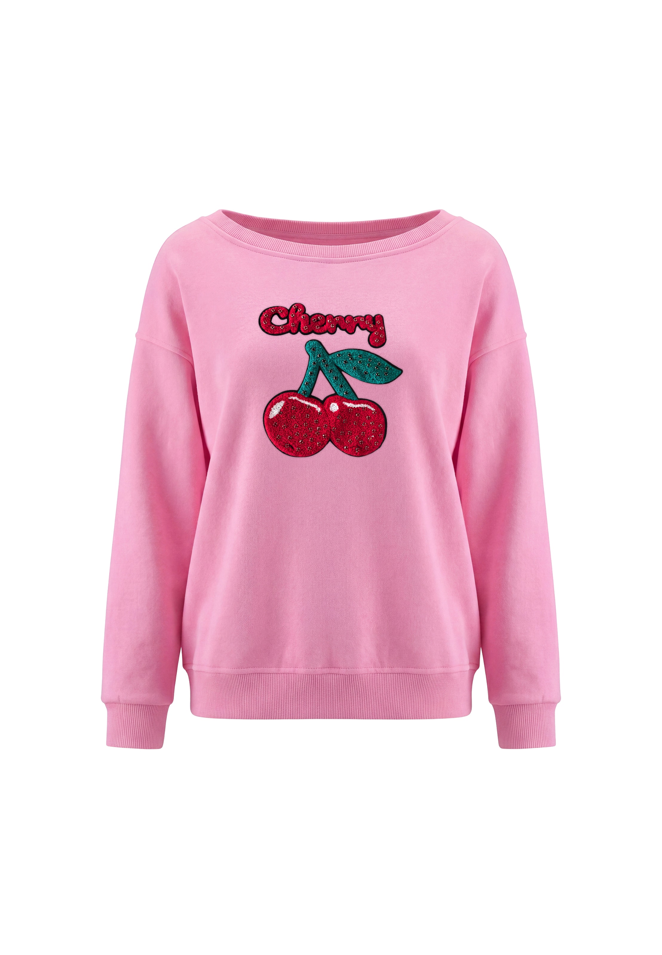 Sweat-shirt MYMO en rose : devant