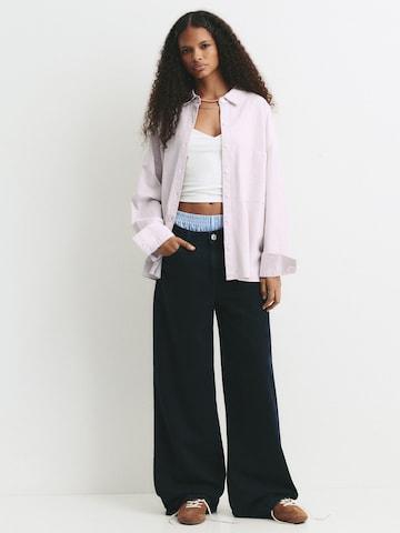 Pull&Bear Blouse 'PACIFIC' in Purple