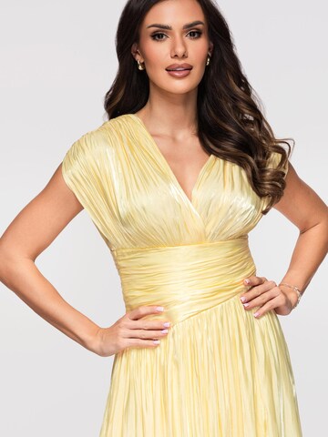 Ombre Abendkleid‌‌‌ in Gelb