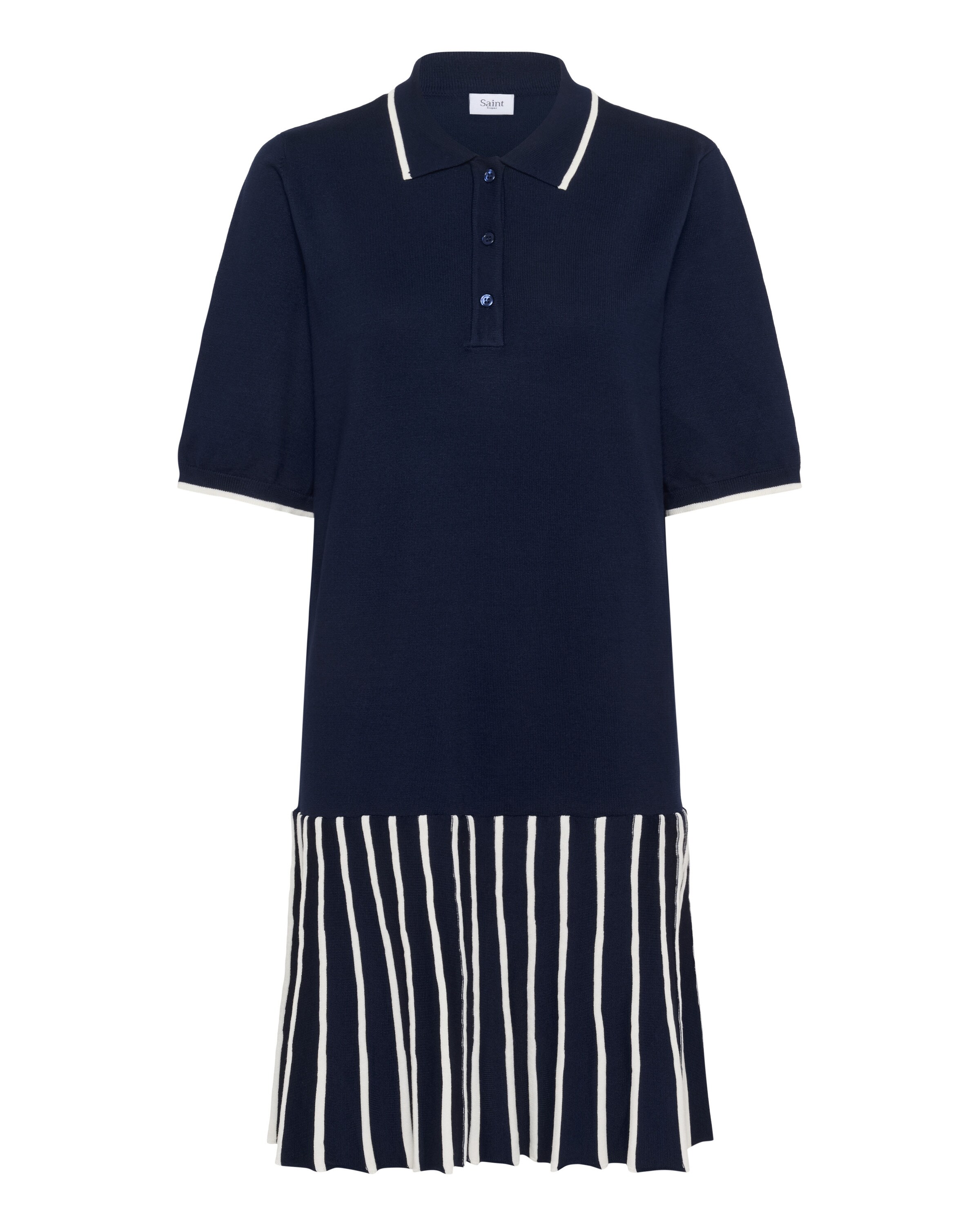 SAINT TROPEZ Kjole 'Milanna' i blå: forside