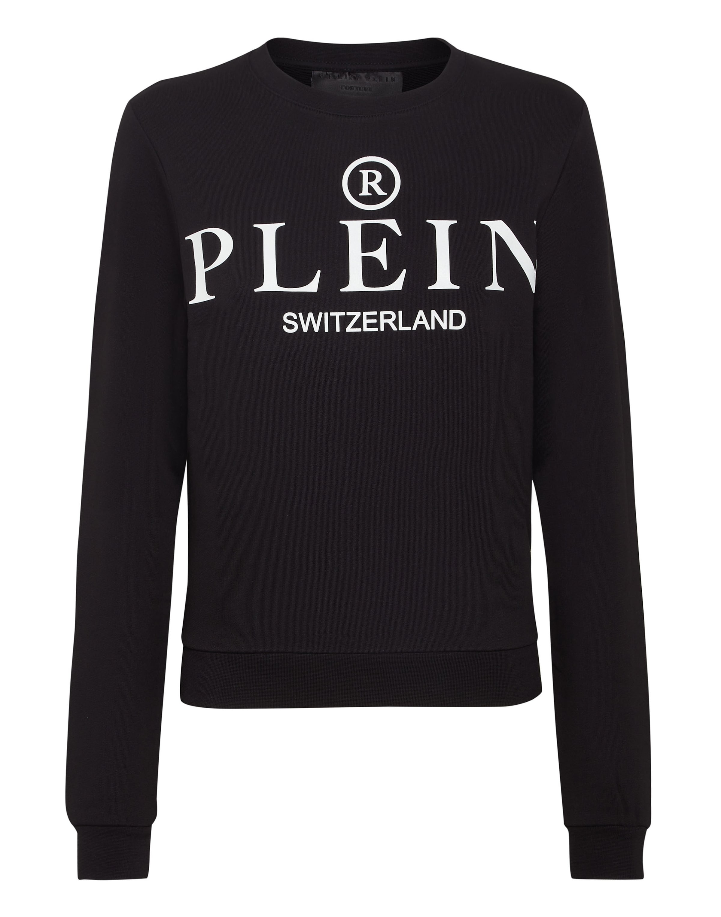 Philipp Plein - Sudadera 'Iconic' en negro: frente