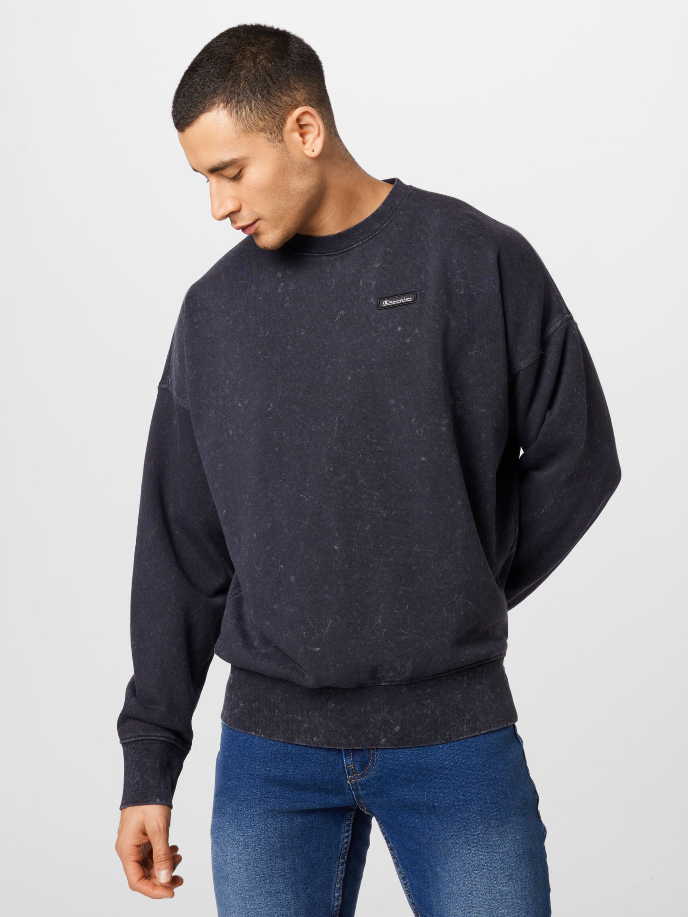 Männer Sweat Champion Authentic Athletic Apparel Sweatshirt in Schwarz - AK17862 Männer Sweat Champion Authentic Athletic Apparel Sweatshirt in Schwarz - AK17862