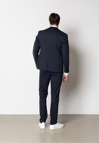 Clean Cut Copenhagen Slim Fit Sakko 'Brendon' in Blau