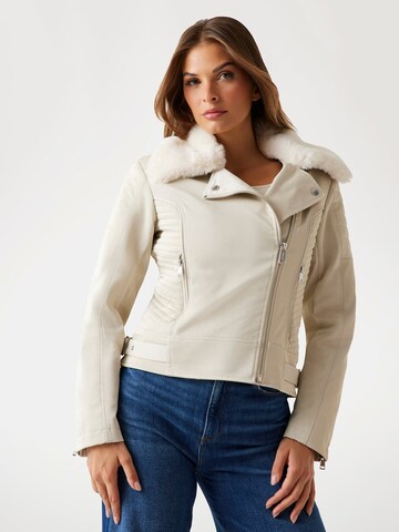 GUESS Between-Season Jacket in White: front