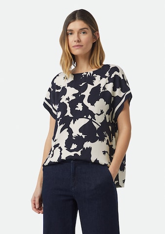 COMMA Blouse in Blue: front