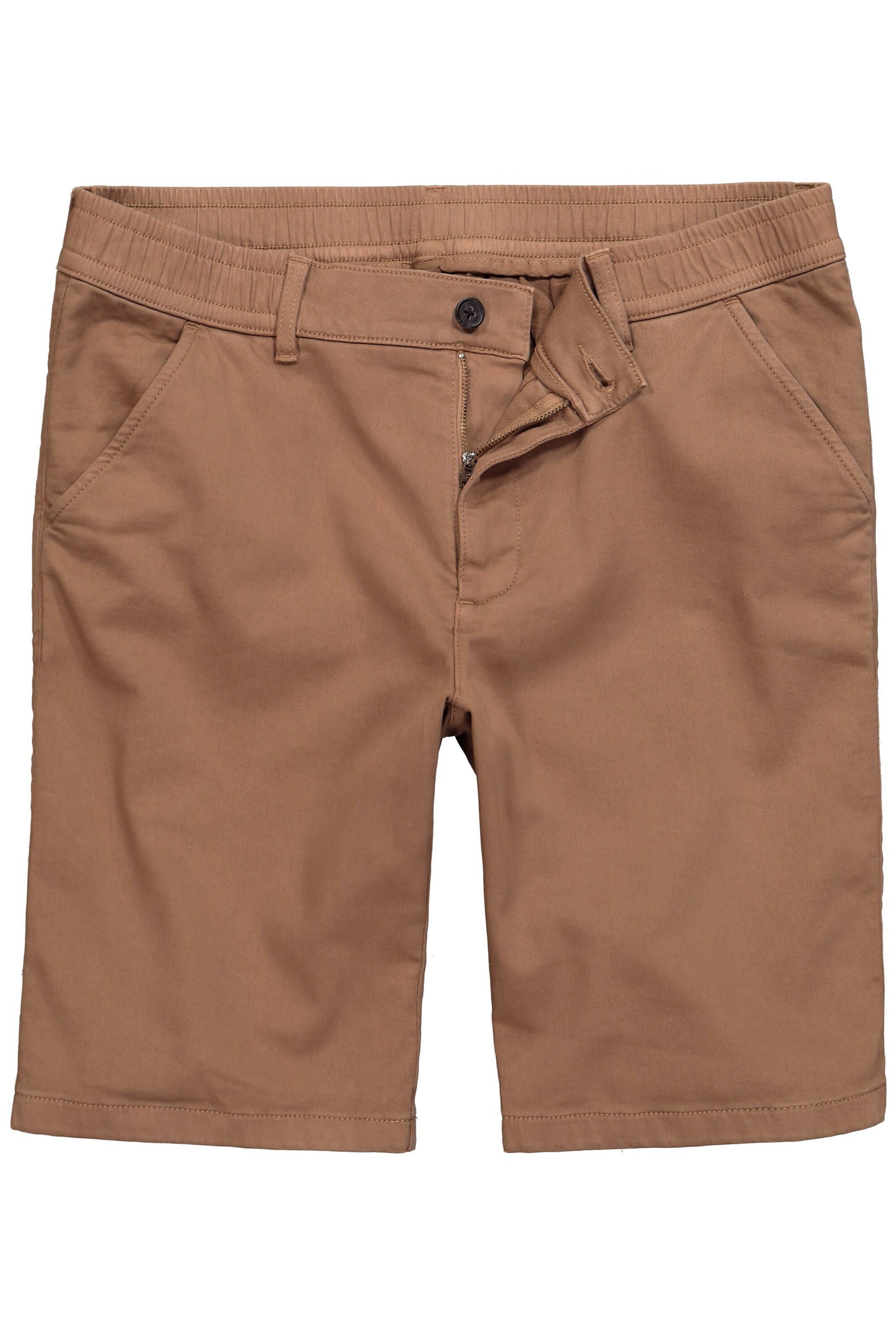 JP1880 Regular Chino in Bruin: voorkant