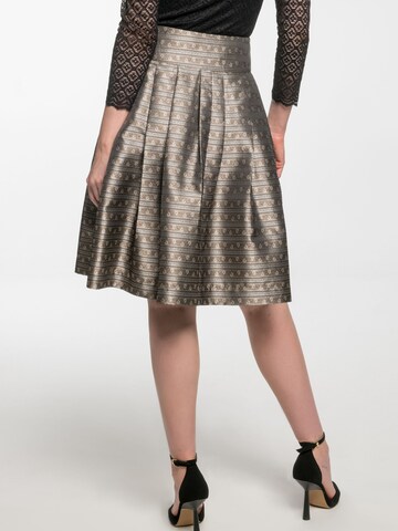 SPIETH & WENSKY Traditional skirt 'Ebby' in Brown