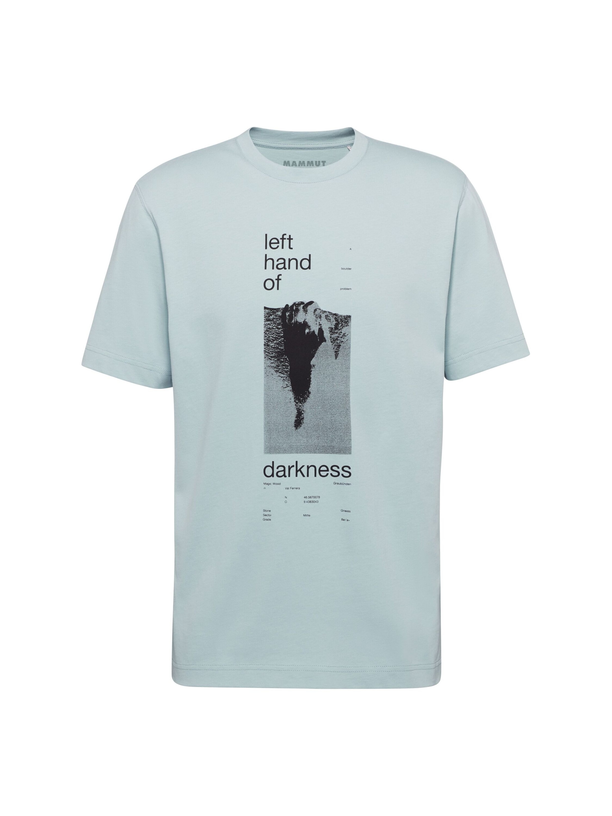 MAMMUT Performance Shirt in Blue: front