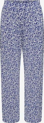 JDY Wide leg Broek in Blauw: voorkant