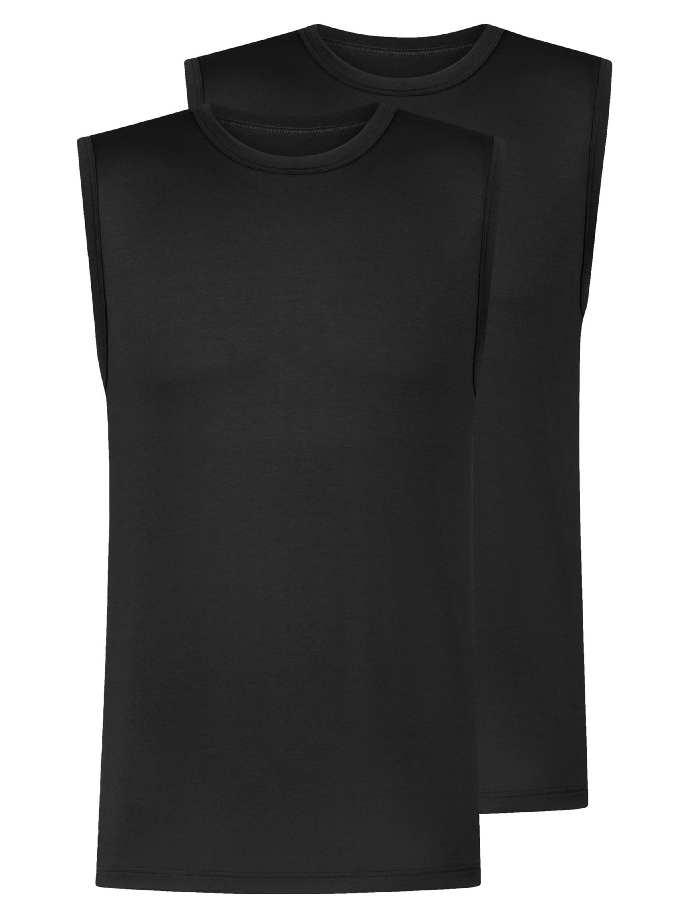 Mey Undershirt 'Iconic Modal' in Black: front