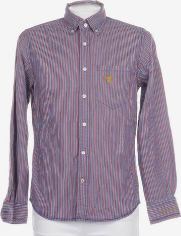Bogner Fire + Ice Button Up Shirt in S in Blue: front