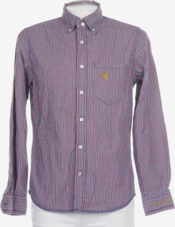 Bogner Fire + Ice Button Up Shirt in S in Blue: front