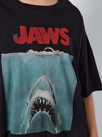 Noisy may T-shirt 'IDA JAWS' i svart