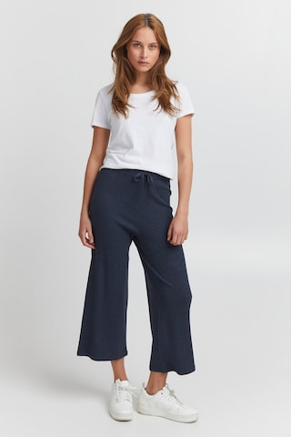 Oxmo Boot cut Pants 'Rie' in Blue