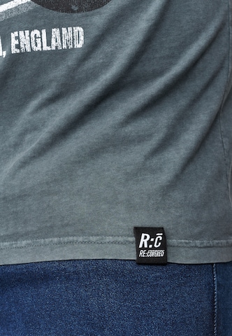 Recovered Shirt 'BSA British Motor Flag' in Grey