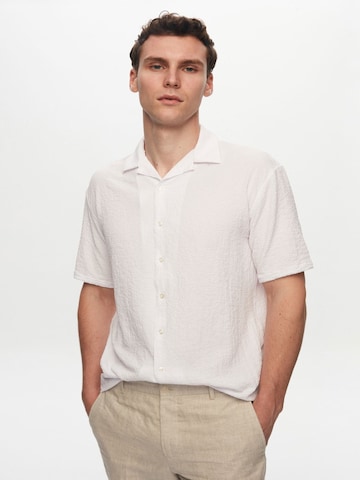 D’S Damat Regular fit Overhemd in Wit