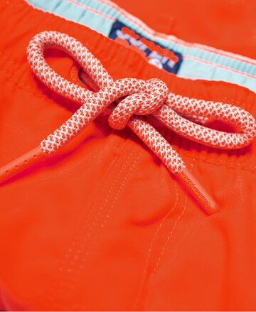 Superdry Board Shorts 'Water' in Orange