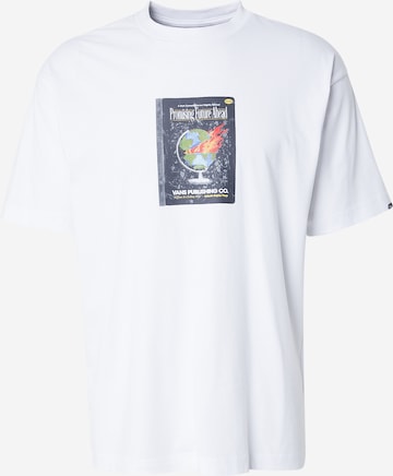 Tricou 'Paperback Writer' de la VANS pe alb: față