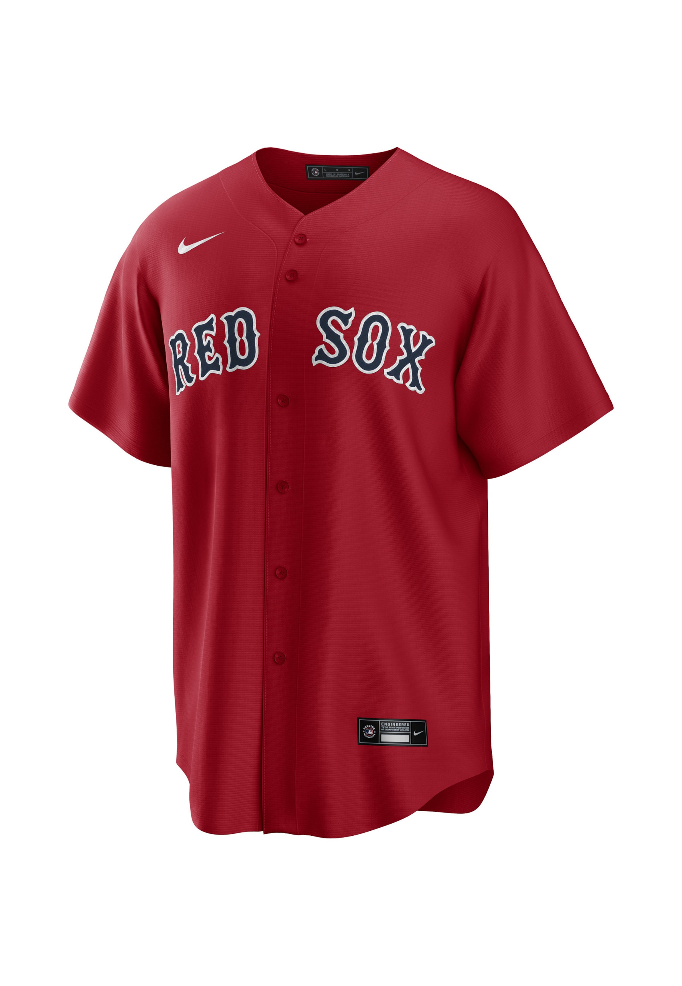 Fit confort Maillot 'Boston Red Sox' NIKE en rouge : devant