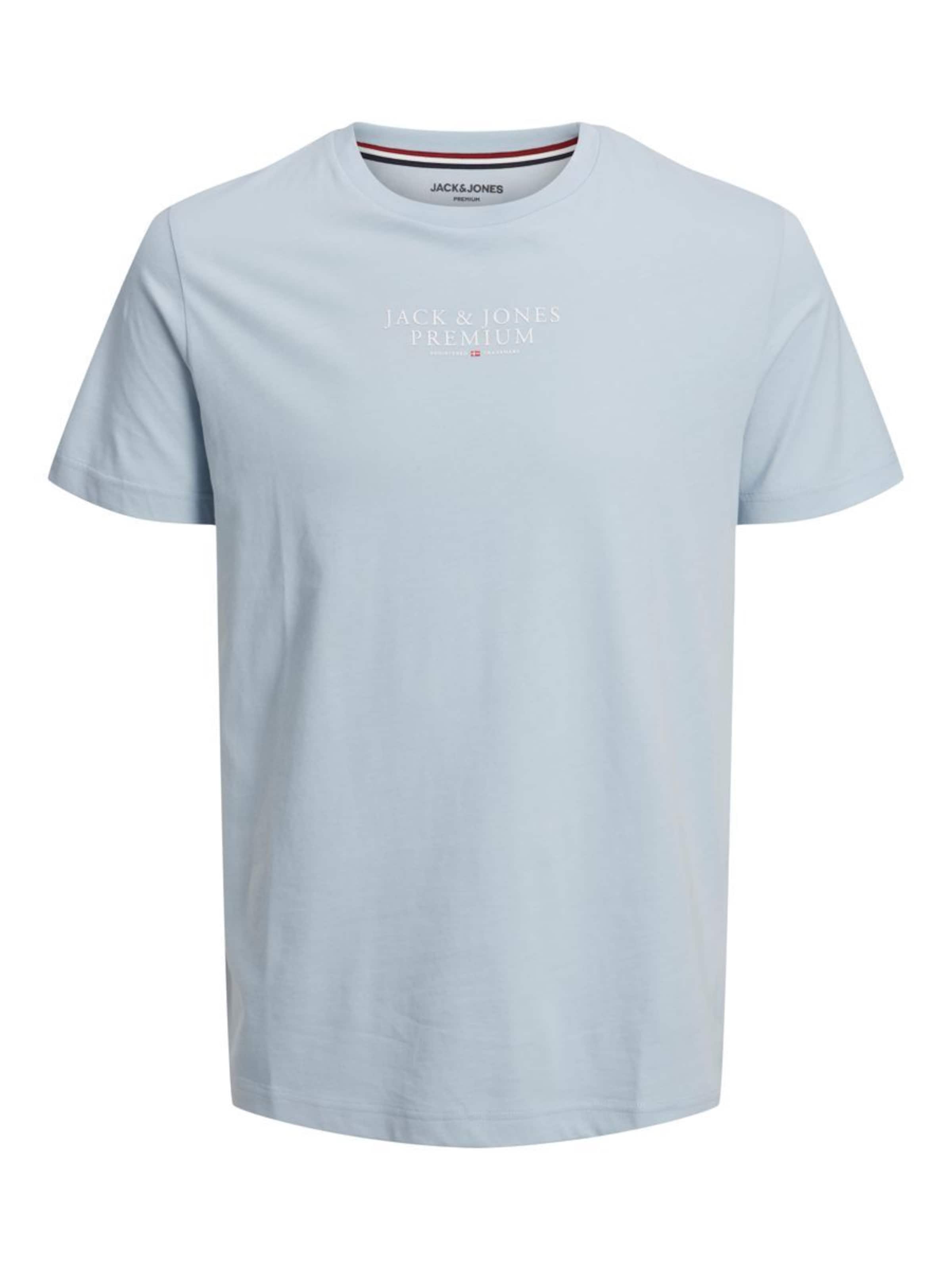 Jack & Jones Premium T-Shirt 'JPRBLUArchie' in Blau: Vorderseite