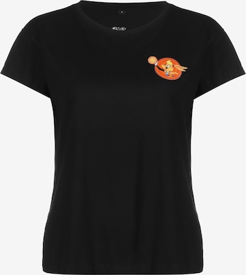 Merchcode T-Shirt 'Lola' in Schwarz: predná strana