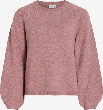VILA Sweater in Pink: front