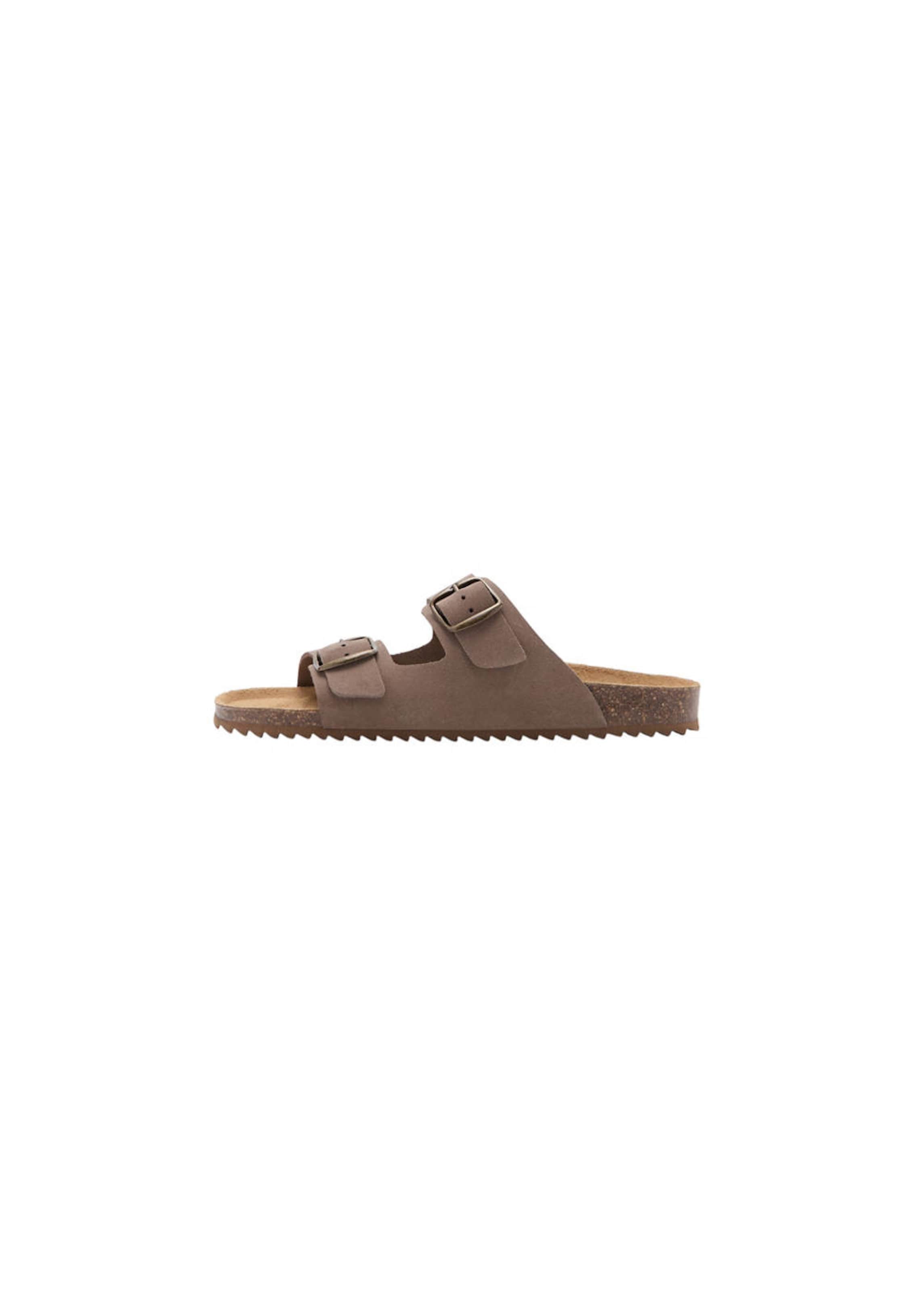 MANGO KIDS Sandals & Slippers 'Carlot' in Brown: front