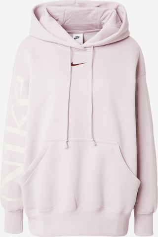 Bluză de molton 'Phoenix' de la Nike Sportswear pe mov: față