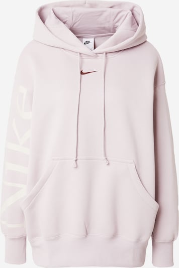 Nike Sportswear Sweatshirt 'Phoenix' in Lilac / Wine red / Egg shell, Item view