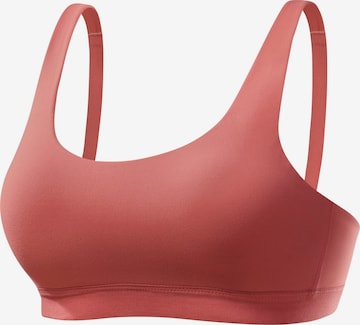 LASCANA ACTIVE Bustier Biustonosz sportowy w kolorze różowy: przód
