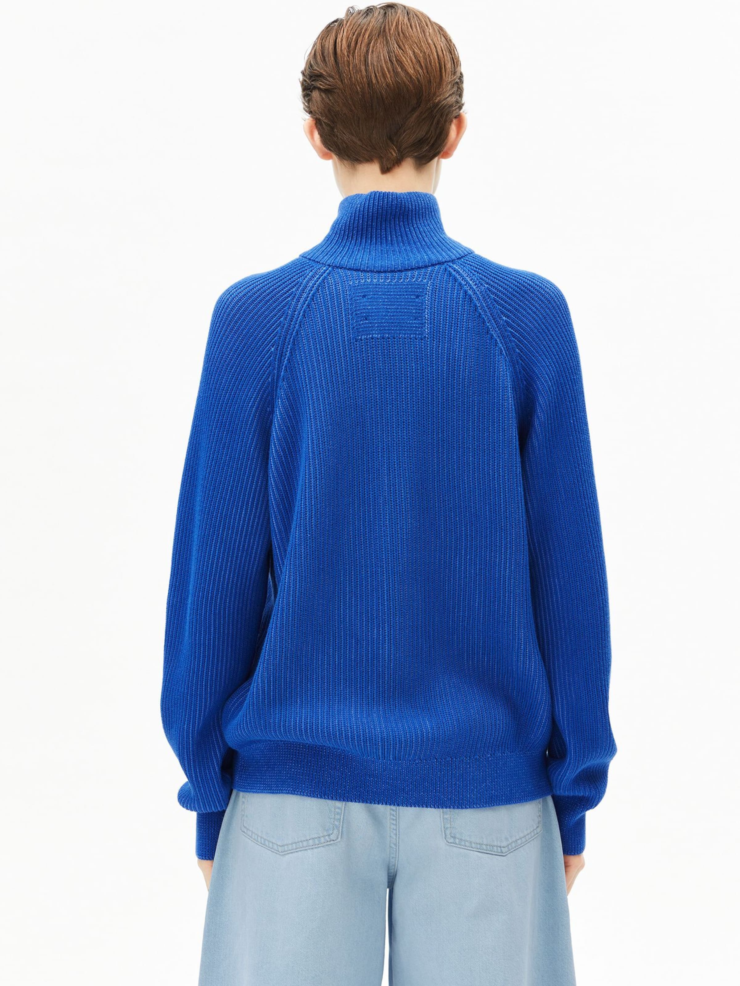 ARMEDANGELS Trui in Blauw: voorkant