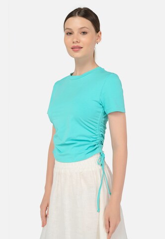 FRESHLIONS Shirt in Blauw: voorkant