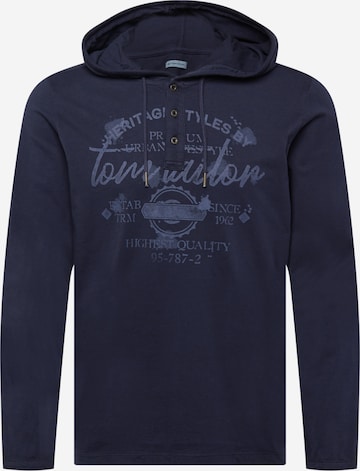 TOM TAILOR Sweatshirt in Blau: front